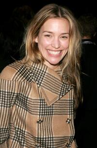 Piper Perabo at the Oscar De La Renta Fall 2007 fashion show during the Mercedes-Benz Fashion Week.