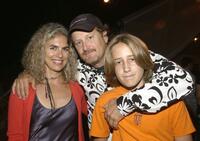 Stacy Peralta and his family at the after party of "Riding Giants."