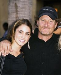 Nikki Reed and Stacy Peralta at the premiere of "Riding Giants."