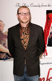 Simon Pegg at the film premiere of “Kinky Boots” London, England. 
