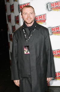 Simon Pegg at the Shockwaves NME Awards in London, England. 