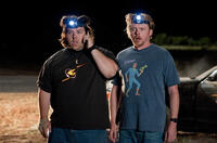Nick Frost as Clive and Simon Pegg as Graeme in "Paul."