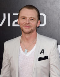 Simon Pegg at the California premiere of "Star Trek Beyond."