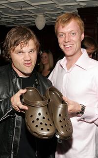 Evan Jones and Jay Paulson at the AVP Celebrates the Launch of AVP Crocs Tour.