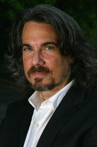 Robby Benson talking to an audience and signing copies of his new book "Who Stole The Funny A Novel of Hollywood".