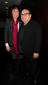 Rhea Perlman and Danny DeVito at the screening of "Blindsight."