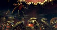 Ron Perlman in "Hellboy II: The Golden Army."