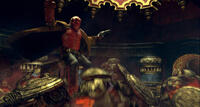 Ron Perlman in "Hellboy II: The Golden Army."