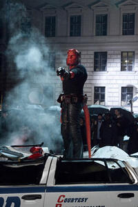 Ron Perlman in "Hellboy II: The Golden Army."