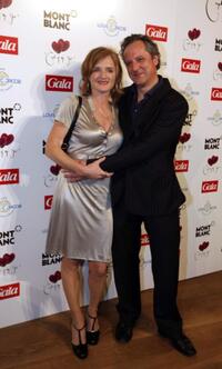 Nina Petri and Christoph Benkelmann at the Couple of the Year Event.