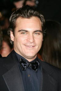 Joaquin Phoenix at the Vanity Fair Oscar Party in West Hollywood.