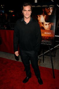 "Reservation Road" star Joaquin Phoenix at the N.Y. premiere.