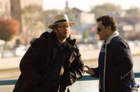 Director James Gray and Joaquin Phoenix on the set of "Two Lovers."