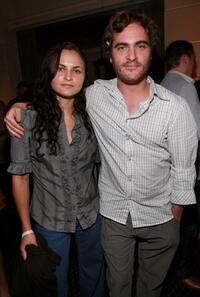 Rain Phoenix and Joaquin Phoenix at the In Style Magazine and The Hollywood Foreign Press Association Toronto International Film Festival Party.