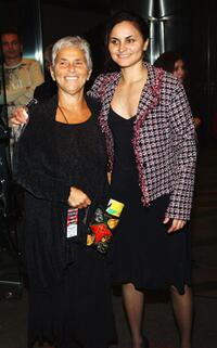 Rain Phoenix and Mother at the American Civil Liberties Unions Freedom Concert after party.