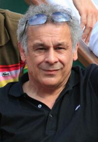 Francis Perrin at the French Tennis Open quarter final match.