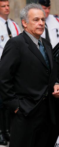 Francis Perrin at the Funeral of Jean Claude Brialy.
