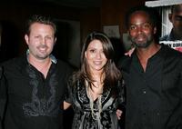 Director Ric Roman Waugh, Marisol Nichols and Harold Perrineau, Jr. at the Los Angeles screening of "Felon."