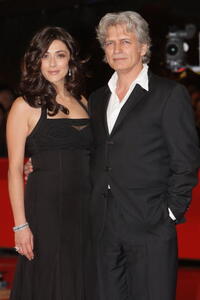 Valentina Lodovini and Fabrizio Bentivoglio at the premiere of "La Giusta Distanza" during the 2nd Rome Film Festival.