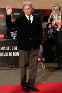 Fabrizio Bentivoglio at the David di Donatello Movie Awards.