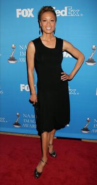Valarie Pettiford at the 37th NAACP Image Awards' Nominee Luncheon.