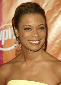 Valarie Pettiford at the UPN network upfront.