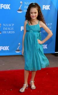Madison Pettis at the 39th NAACP Image Awards.