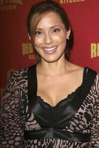 Jacqueline Pinol at the Grand opening of Red Pearl Kitchen Hollywood.