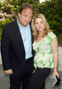 James Belushi and his wife Jennifer Sloan at the ABC upfront at Lincoln Center.