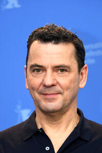 Christian Petzold at the "Transit" photocall during the 66th Berlinale International Film Festival.