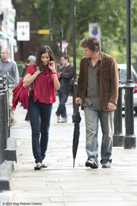 Freida Pinto as Dia and Josh Brolin as Roy in "You Will Meet a Tall Dark Stranger."