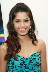 Freida Pinto at the 2008 Tribeca cinema series.