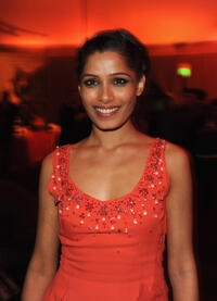 Freida Pinto at the after party of the world premiere of "Immortals" in California.