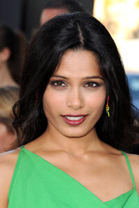 Freida Pinto at the California premiere of "Rise Of The Planet Of The Apes."
