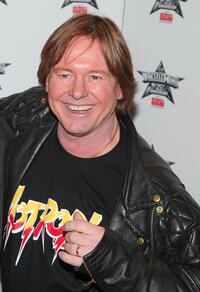 Roddy Piper at the Press Conference of WrestleMania 25th Anniversary.