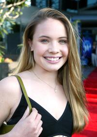 Leah Pipes at the Los Angeles premiere of "Tiger Cruise."