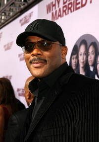 Actor and director Tyler Perry at the L.A. premiere of "Why Did I Get Married?"