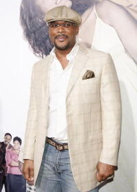 Writer/producer/director Tyler Perry at the L.A. premiere of "Meet the Browns."