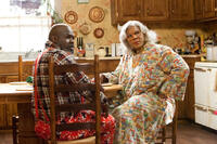 David Mann as Brown and Tyler Perry as Madea in "Tyler Perry's Madea's Big Happy Family."