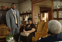 Tyler Perry as Brian and Tamela Mann as Cora in "Tyler Perry's Madea Goes to Jail."