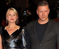 Trine Dyrholm and Mikael Persbrandt at the premiere of "In a Better World" during the 5th International Rome Film Festival.
