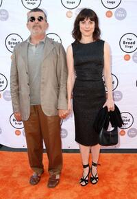 David Mamet and Rebecca Pidgeon at the Eli And Edythe Broad Stage Opening of "Three Solos And A Duet."