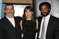 David Mamet, Rebecca Pidgeon and Chiwetel Ejiofor at the special screening of "Redbelt."