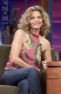 Michelle Pfeiffer on "The Tonight Show with Jay Leno." 
