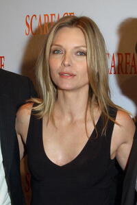 Michelle Pfeiffer at the 20th anniversary re-release celebration of the movie "Scarface."