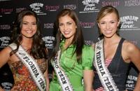 Jillian Wunderlich, Shareece Pfeiffer and Megan Myrehn at the Fashion Rocks the Universe fashion show.