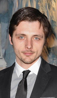 Raphael Personnaz at the Ralph Lauren dinner to celebrate the flagship opening in France.
