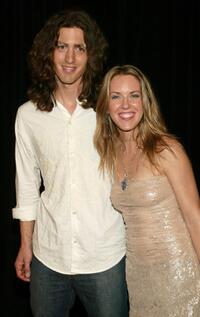 Liz Phair and Dino Meneghin at the screening of "Raising Helen" during the 2004 Tribeca Film Festival.
