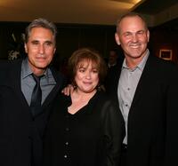 Joseph Cali, Donna Pescow and Paul Pape at the Academy of Motion Picture Arts and Sciences 30th anniversary screening of "Saturday Night Fever."