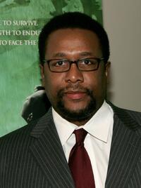 Wendell Pierce at the premiere of "Sometimes In April."